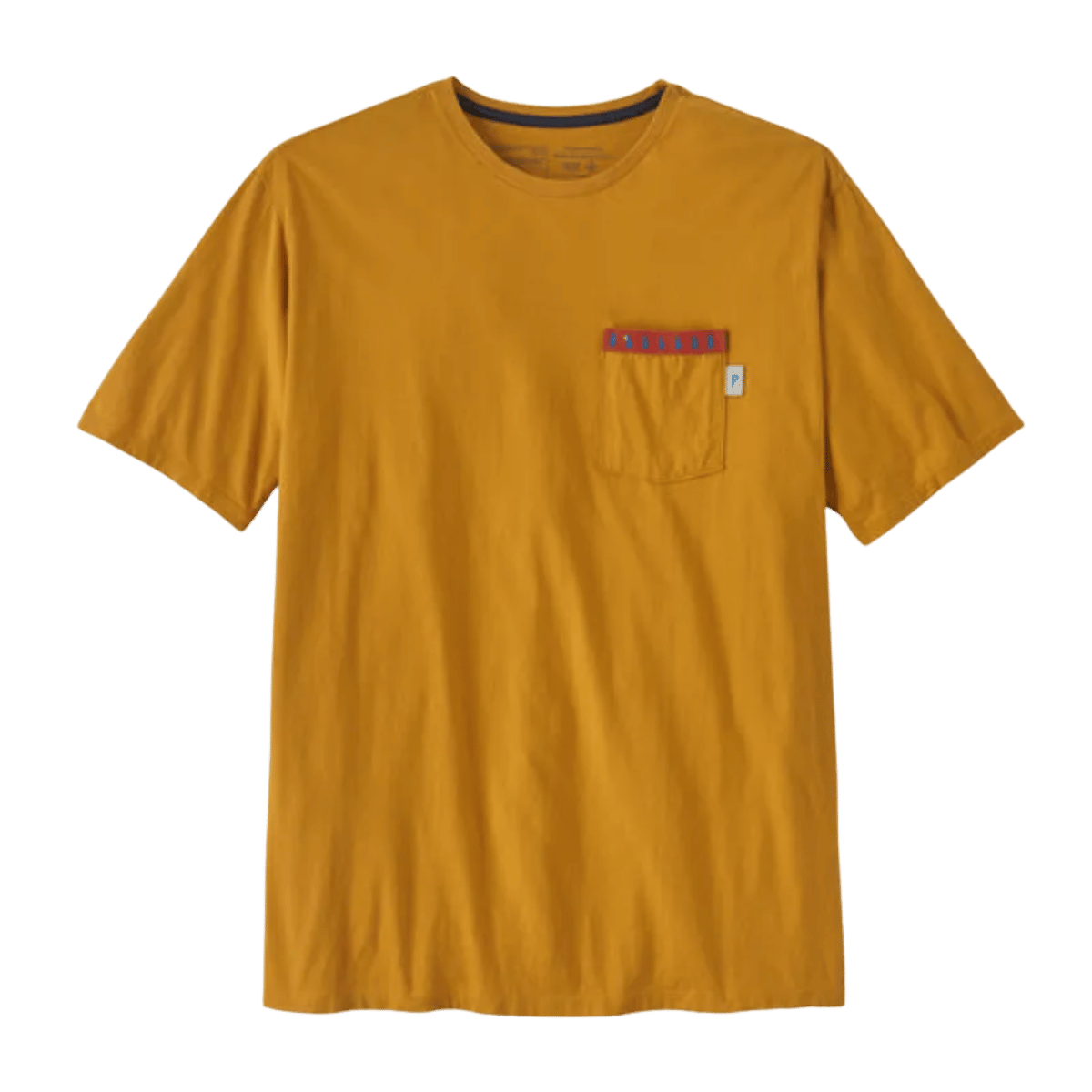 PATAGONIA WATER PEOPLE ORGANIC T-SHIRT - PUFFERFISH GOLD FRONT