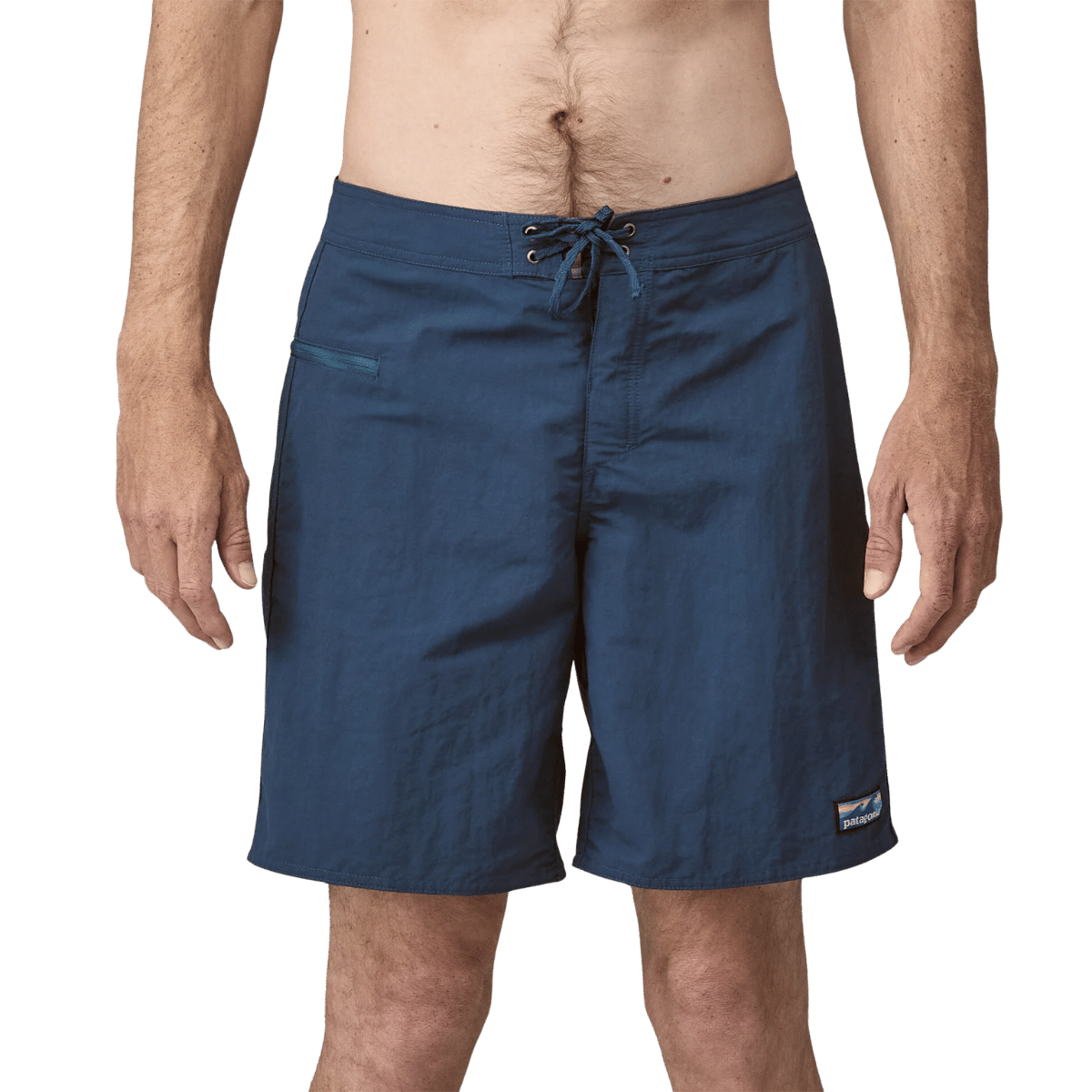 PATAGONIA WAVEFARER BOARDSHORTS 19" - TIDEPOOL BLUE WW FRONT