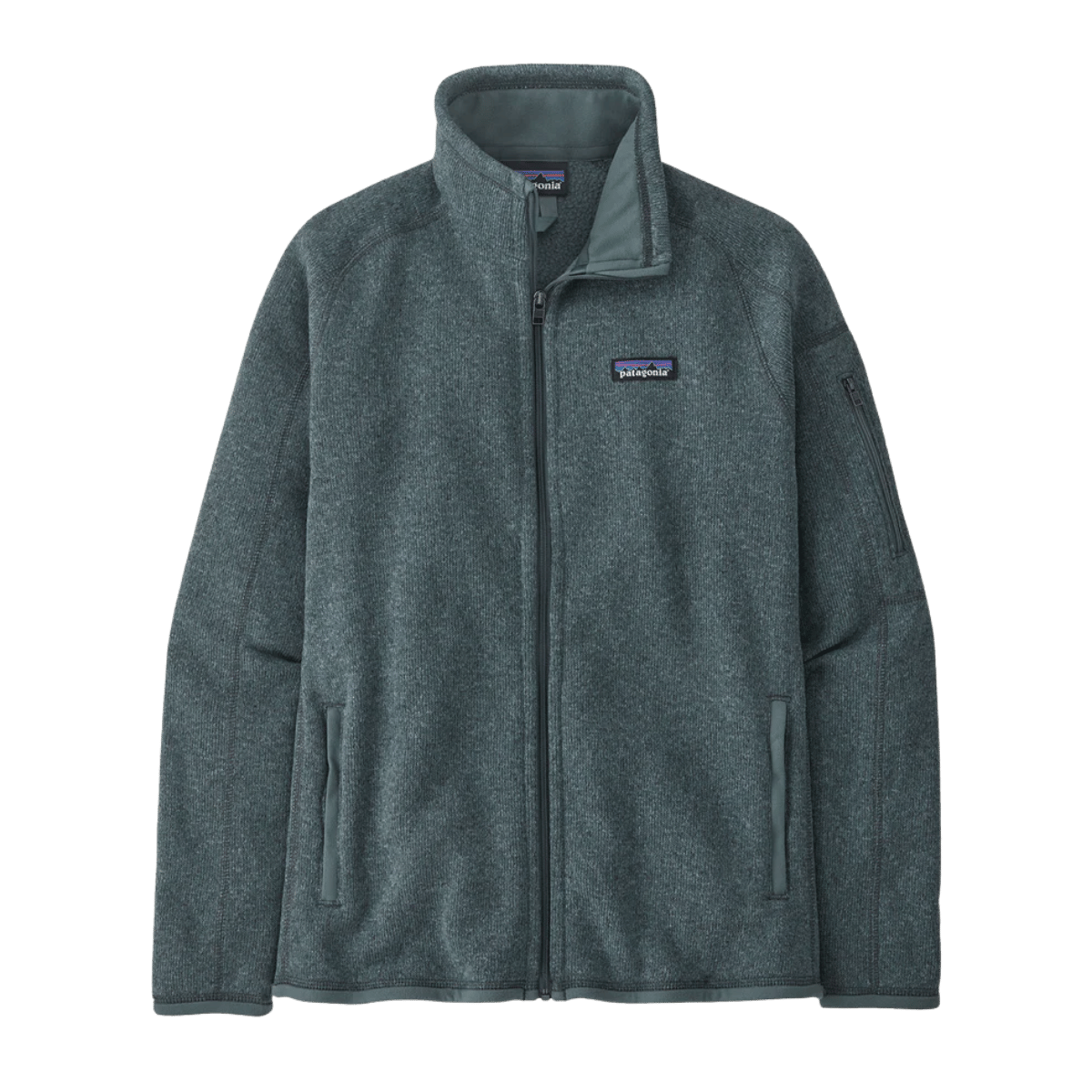 PATAGONIA WOMEN'S BETTER SWEATER JACKET - NOUVEAU GREEN FRONT