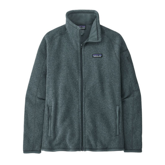PATAGONIA WOMEN'S BETTER SWEATER JACKET - NOUVEAU GREEN FRONT