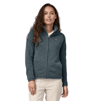 PATAGONIA WOMEN'S BETTER SWEATER JACKET - NOUVEAU GREEN WW FRONT