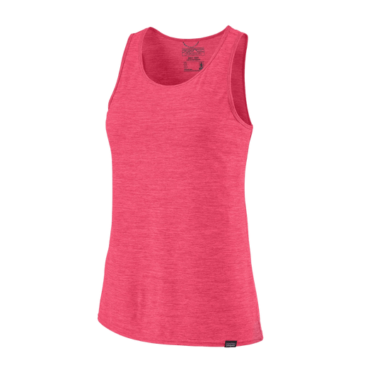 PATAGONIA WOMEN'S CAP COOL DAILY TANK - LIGHT LUMINOUS PINK FRONT