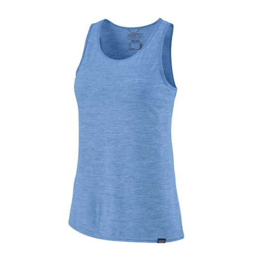 PATAGONIA WOMEN'S CAPILENE COOL DAILY TANK - SUBTIDAL BLUE FRONT