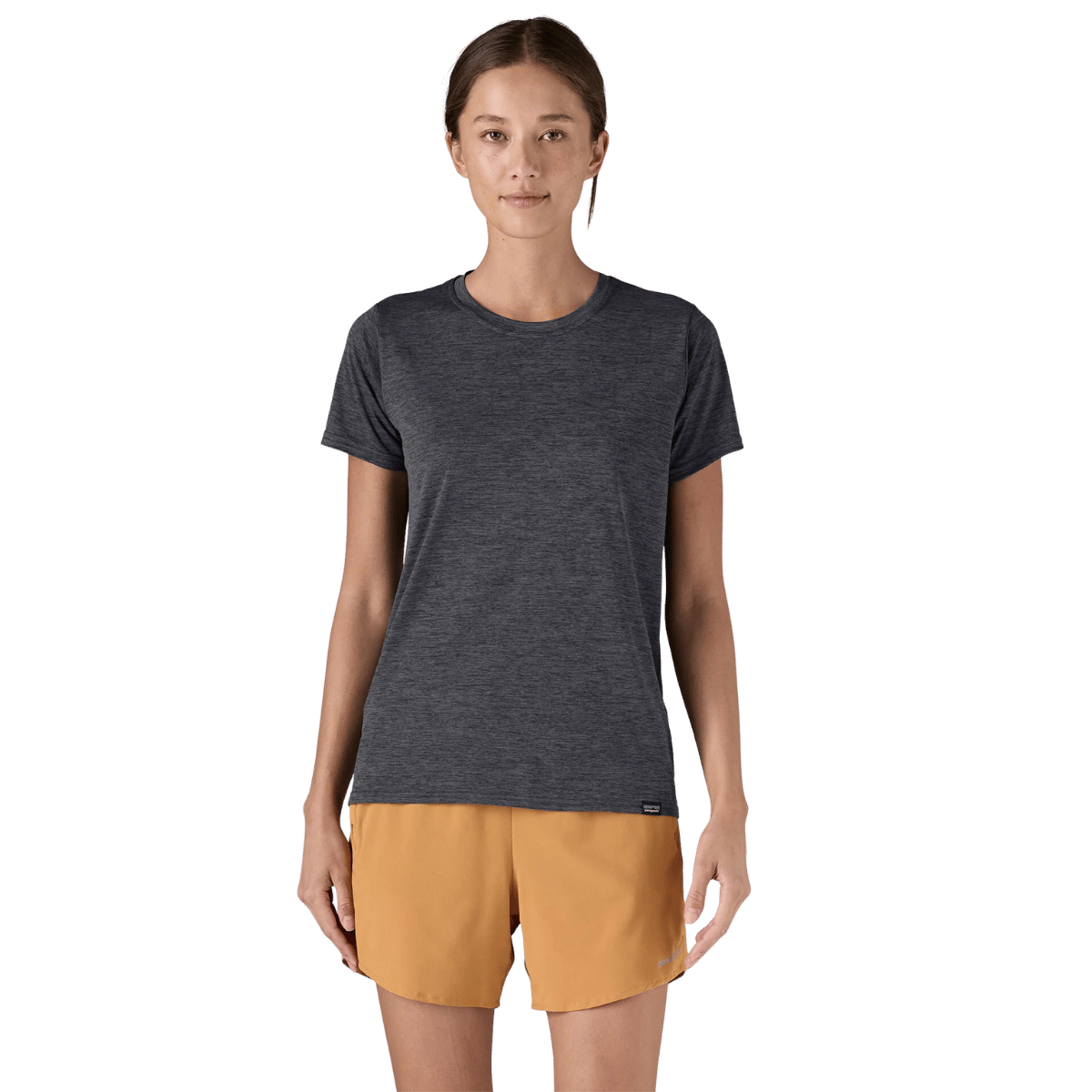 PATAGONIA WOMEN'S CAPILENE COOL DAILY SHIRT - LIGHT SMOLDER BLUE WW FRONT