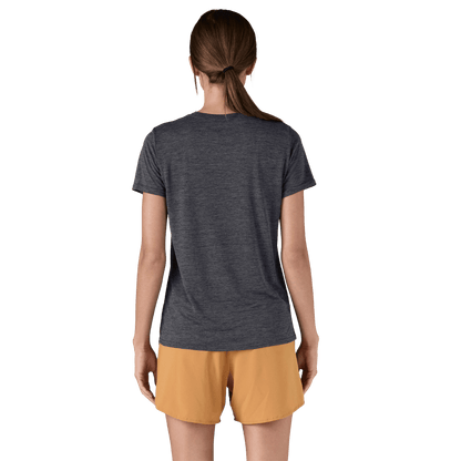 PATAGONIA WOMEN'S CAPILENE COOL DAILY SHIRT - LIGHT SMOLDER BLUE WW BACK