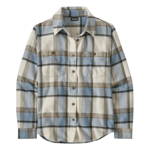 PATAGONIA WOMEN'S FJORD FLANNEL SHIRT- SUNRISE RIDGE FRONT
