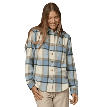 PATAGONIA WOMEN'S FJORD FLANNEL SHIRT- SUNRISE RIDGE WW FRONT