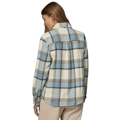 PATAGONIA WOMEN'S FJORD FLANNEL SHIRT- SUNRISE RIDGE WW BACK