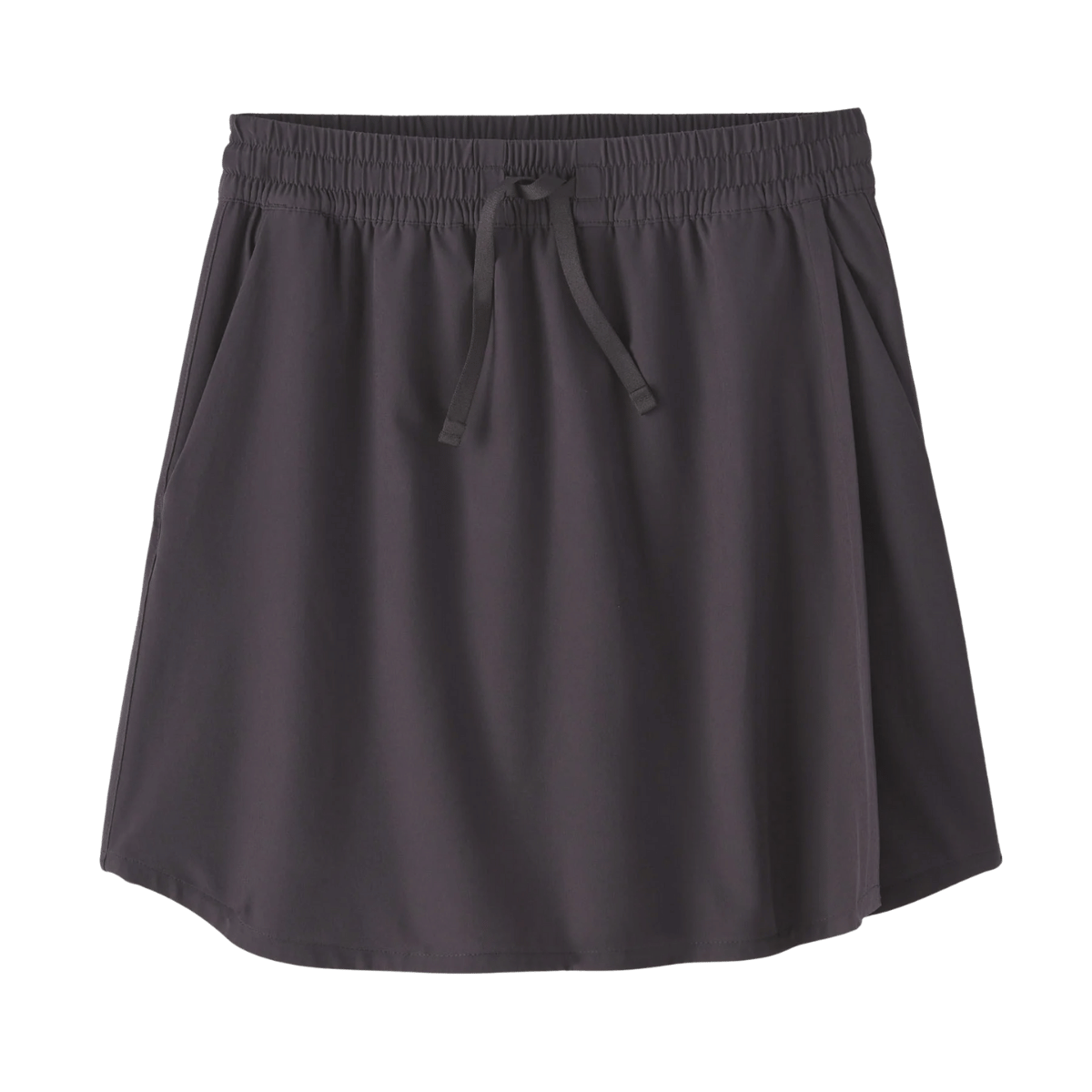 PATAGONIA WOMEN'S FLEETWITH SKORT - INK BLACK FRONT
