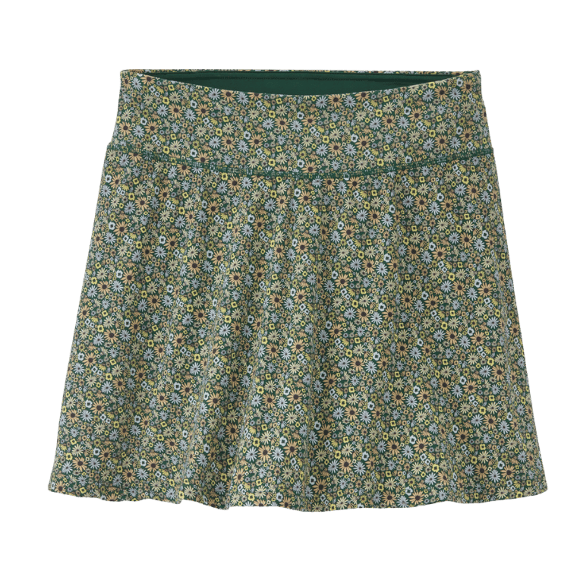 PATAGONIA WOMEN'S MAIPO SKORT- CONIFER GREEN FRONT