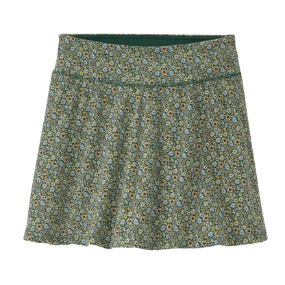 PATAGONIA WOMEN'S MAIPO SKORT- CONIFER GREEN FRONT