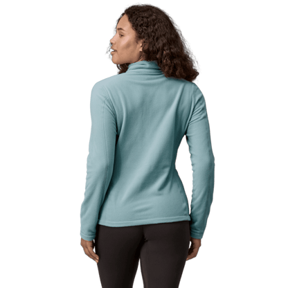PATAGONIA WOMEN'S MICRO D 1/4 ZIP - THERMAL BLUE WW BACK
