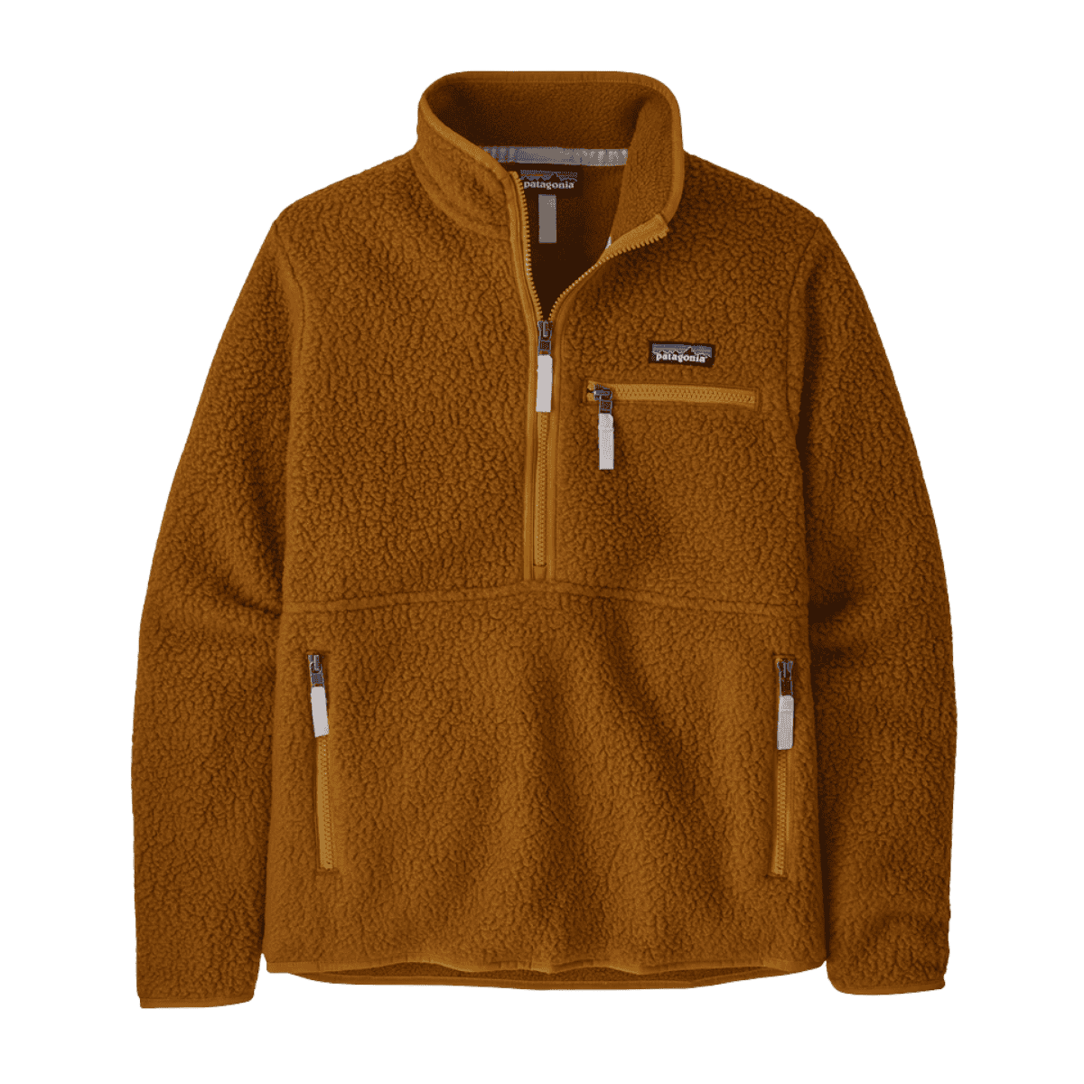 PATAGONIA WOMEN'S RETRO PILE MARSUPIAL - SHELTER BROWN FRONT