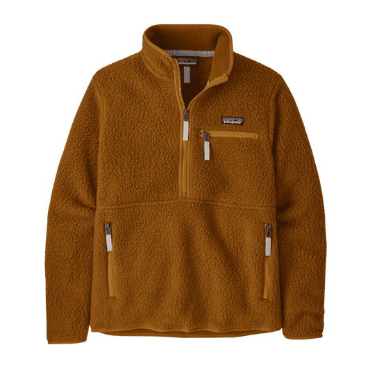PATAGONIA WOMEN'S RETRO PILE MARSUPIAL - SHELTER BROWN FRONT