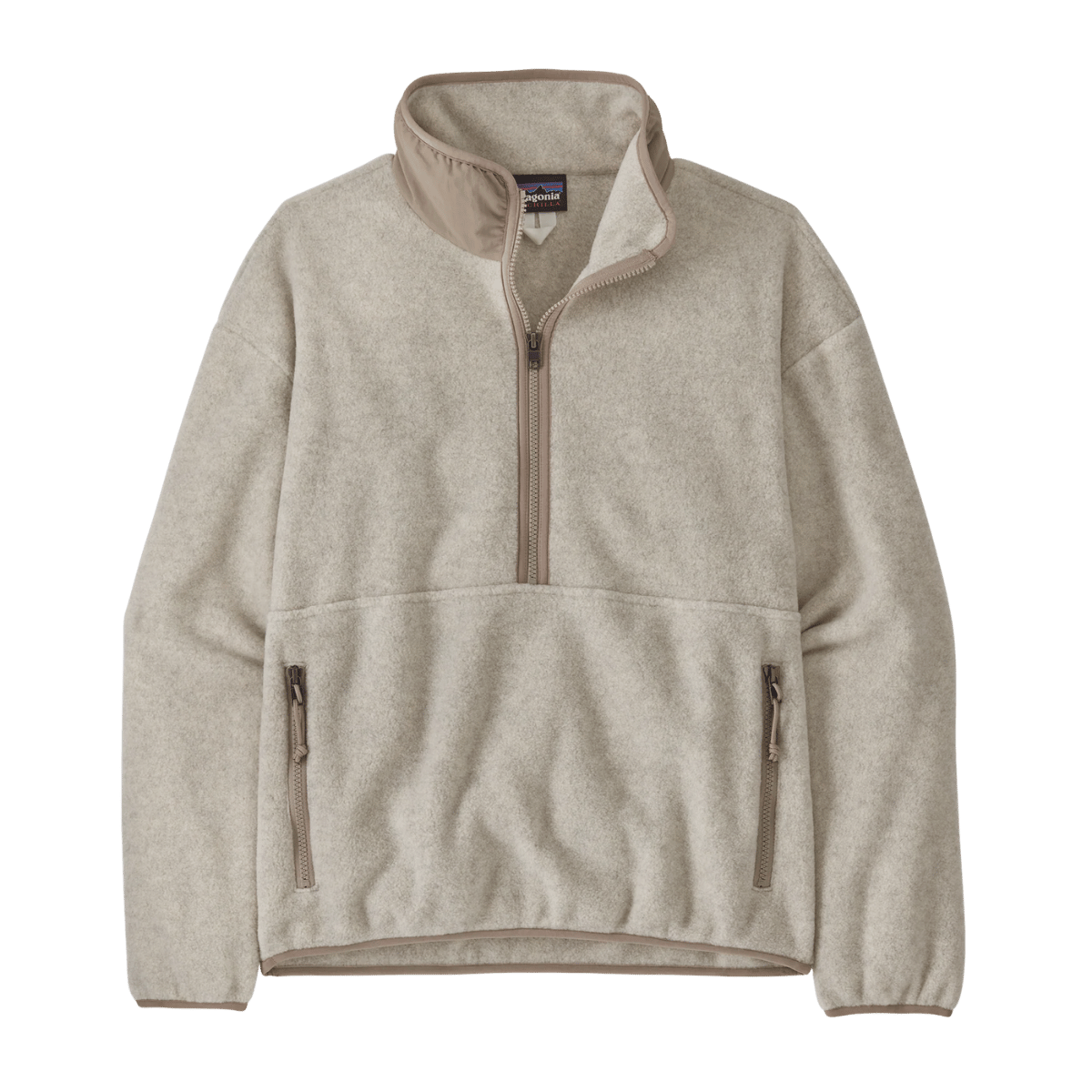 PATAGONIA WOMEN'S SYNCH MARSUPIAL - OATMEAL HEATHER FRONT
