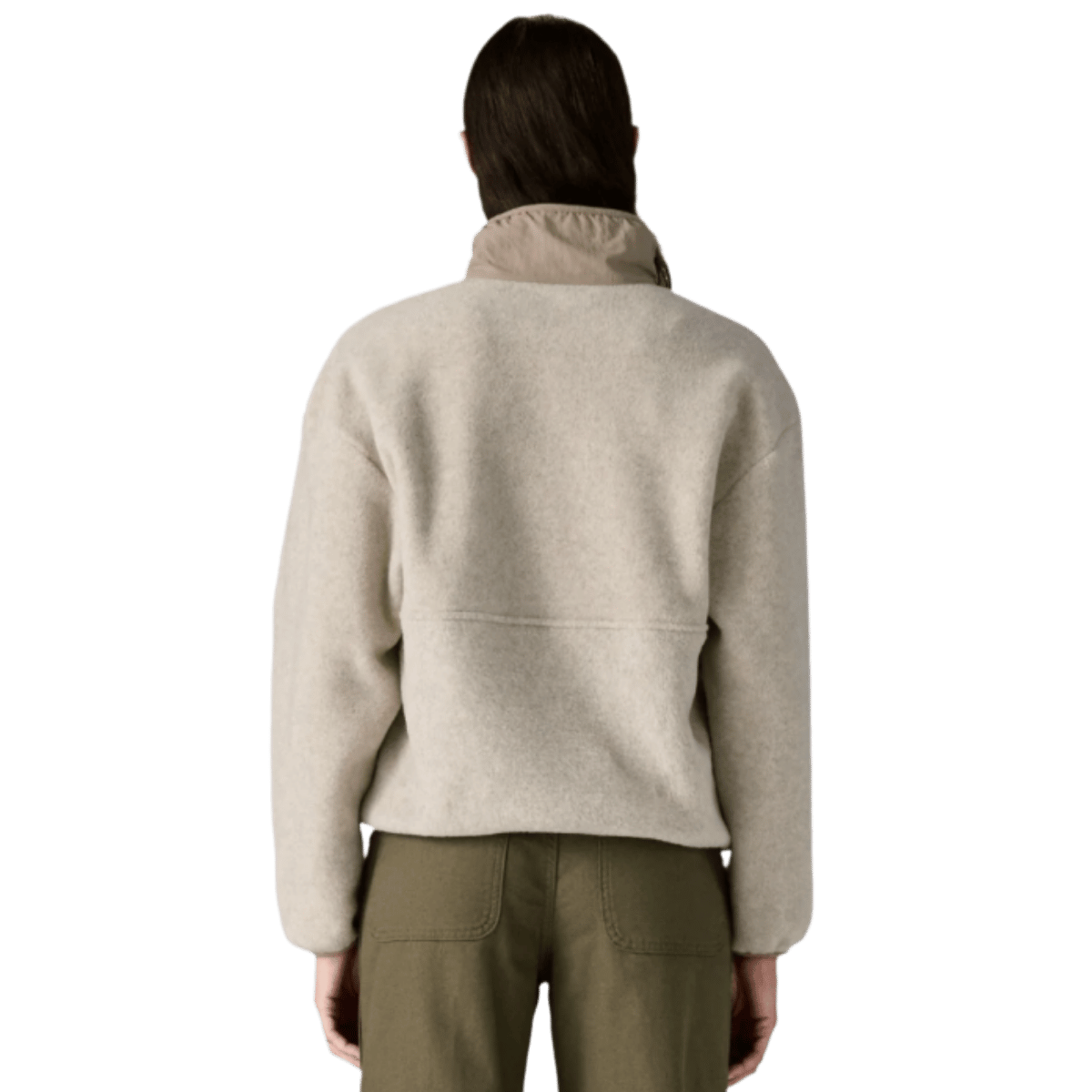 PATAGONIA WOMEN'S SYNCH MARSUPIAL - OATMEAL HEATHER WW BACK