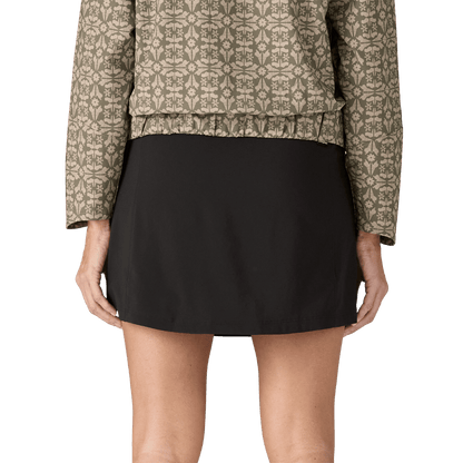 PATAGONIA WOMEN'S TECH SKORT - BLACK WW BACK