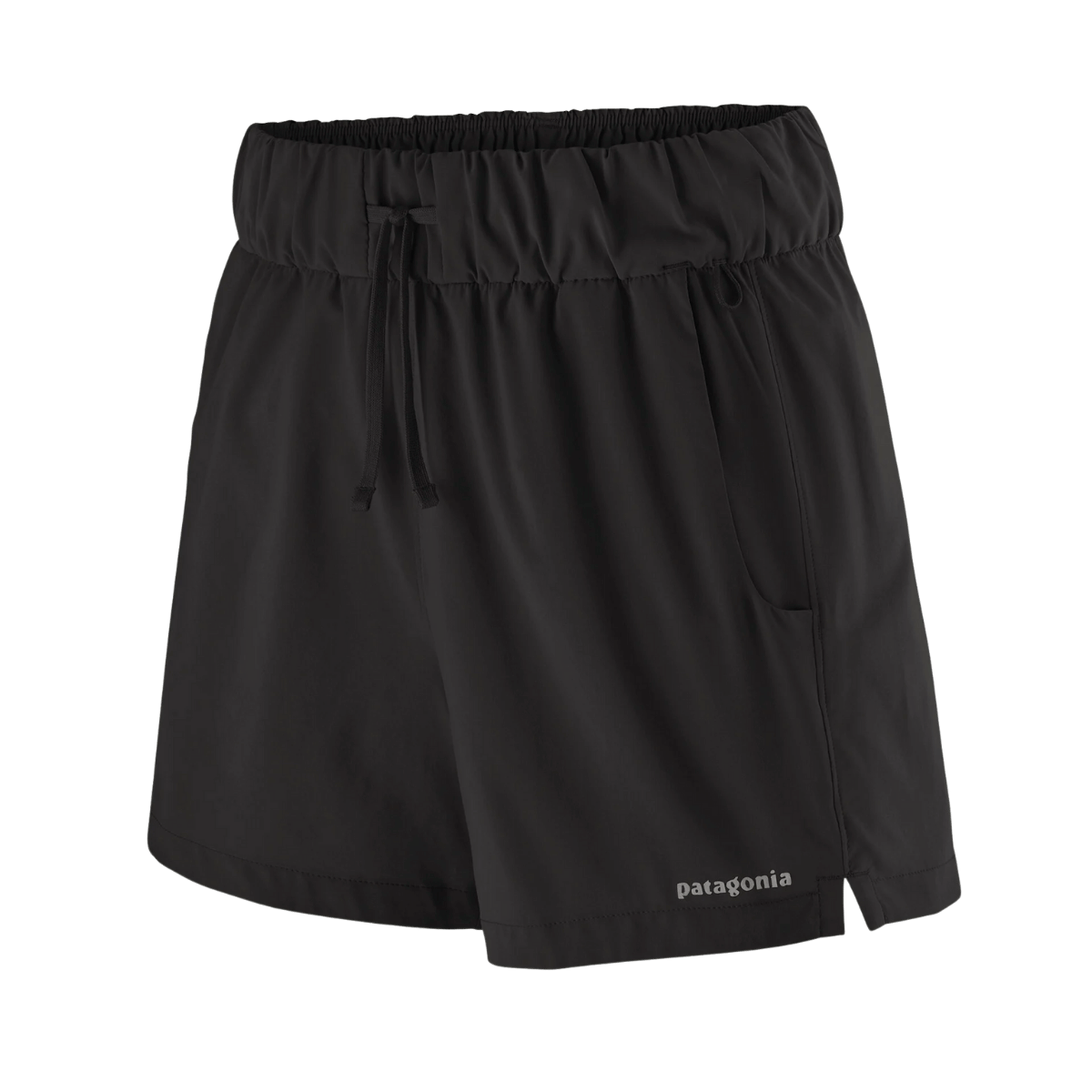 PATAGONIA WOMEN'S TERREBONNE SHORTS - BLACK FRONT