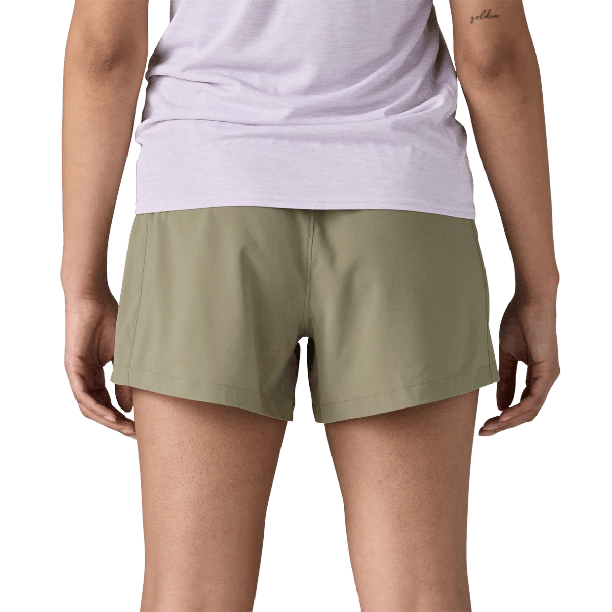 PATAGONIA WOMEN'S TERREBONNE SHORTS - RIVER ROCK GREEN WW BACK