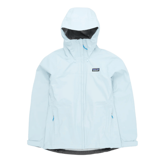 PATAGONIA WOMEN'S TORRENTSHELL 3L RAIN - CHILLED BLUE