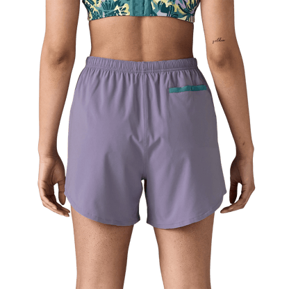 PATAGONIA WOMEN'S TRAILFARER SHORTS 4.5" - CONCRETE PURPLE WW BACK