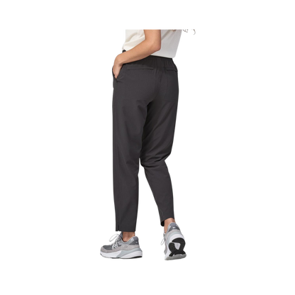 PATAGONIA WOMEN'S FLEETWITH PANTS - REGULAR FIT - BLACK back view