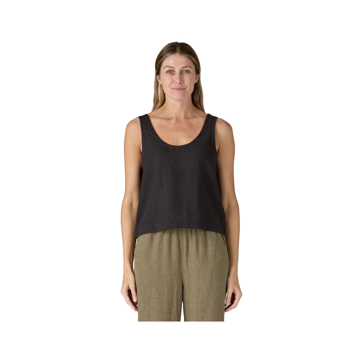PATAGONIA WOMEN'S LIGHTWEIGHT GARDEN ISLAND TOP - BLACK