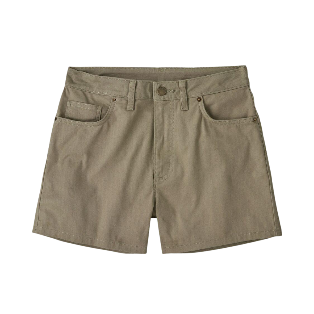 PATAGONIA WOMEN'S MID RISE CLASSIC SHORTS- RIVER ROCK GREEN front view