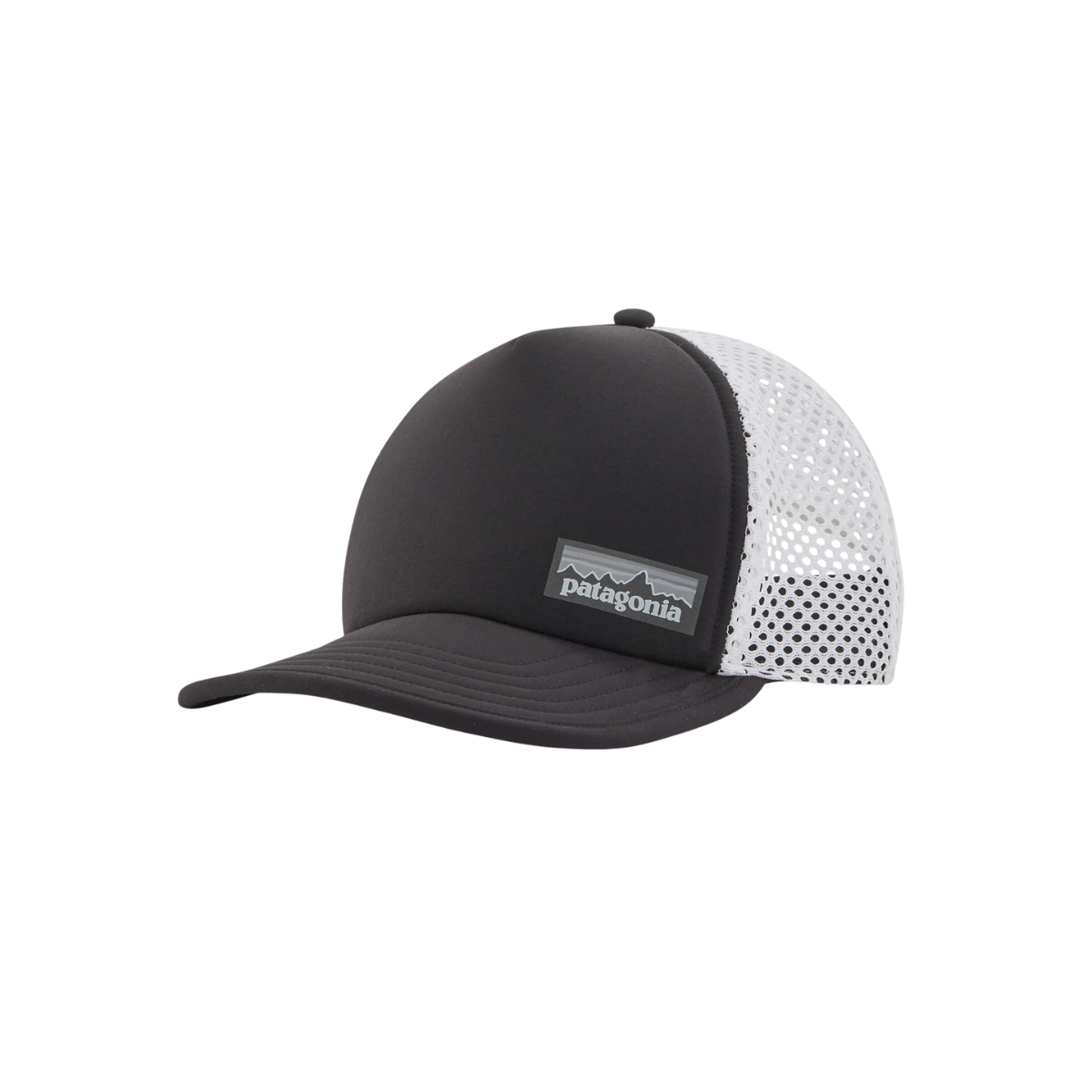 PATAGONIA DUCKBILL TRUCKER HAT – ONE SIZE - BLACK - FRONT VIEW