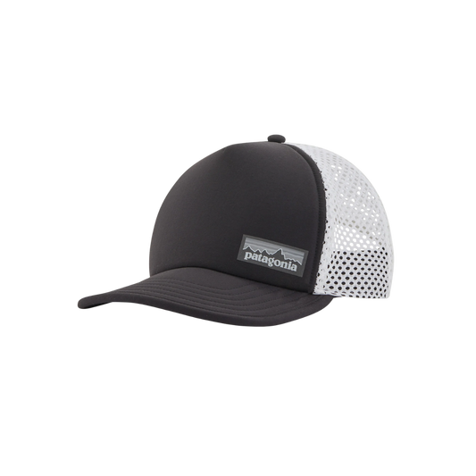 PATAGONIA DUCKBILL TRUCKER HAT – ONE SIZE - BLACK - FRONT VIEW