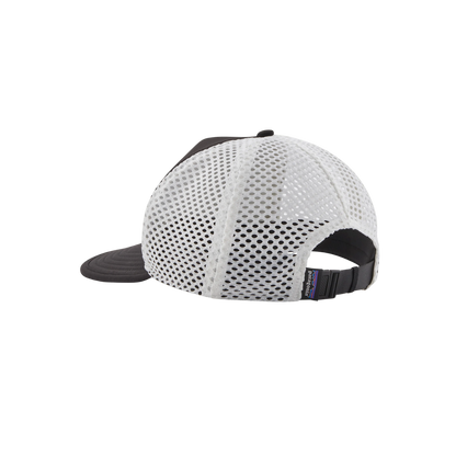 PATAGONIA DUCKBILL TRUCKER HAT – ONE SIZE - BLACK - BACK VIEW