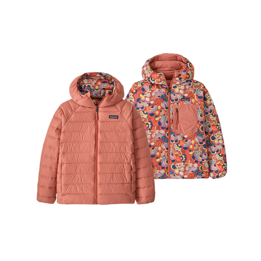PATAGONIA_KIDS_REVERSIBLE_DOWN_SWEATER_HOODY_WINDPROOF_FRONT