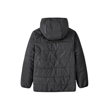 PATAGONIA KIDS REVERSIBLE READY FREDDY HOODY - INK BLACK back view