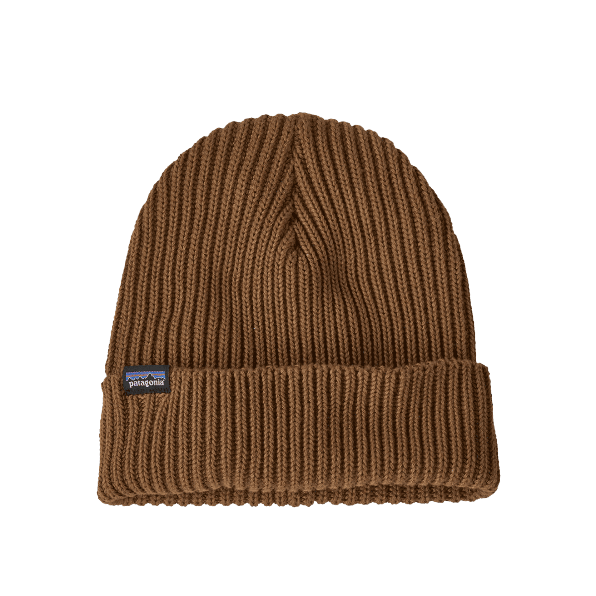 PATAGONIA FISHERMANS ROLLED BEANIE - RAPTOR BROWN