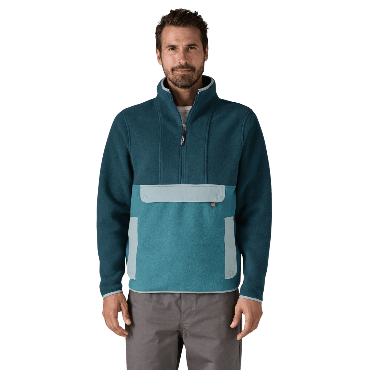 PATAGONIA SYNCHILLA ANORAK - WB: TIDAL TEAL WW FRONT