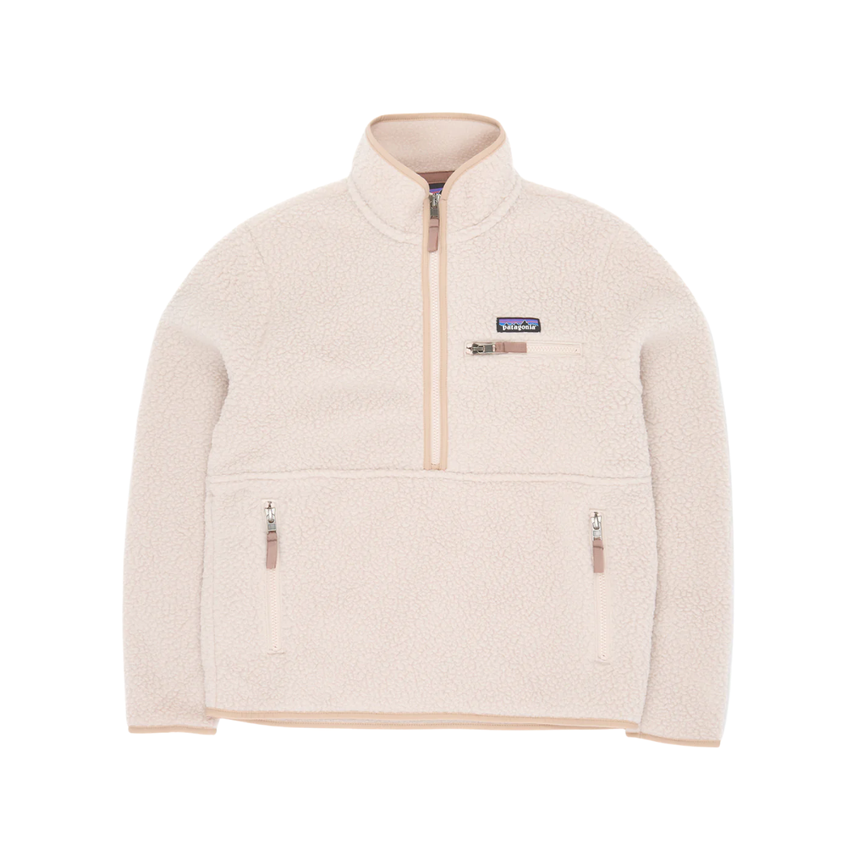 PATAGONIA_WOMENS_HALF_ZIP_RETRO_PILE_MARSUPIAL_FLEECE_PULLOVER_FRONT