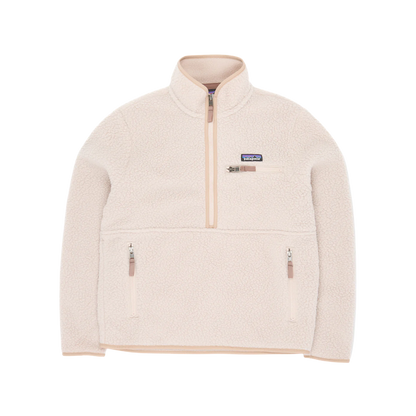 PATAGONIA_WOMENS_HALF_ZIP_RETRO_PILE_MARSUPIAL_FLEECE_PULLOVER_FRONT