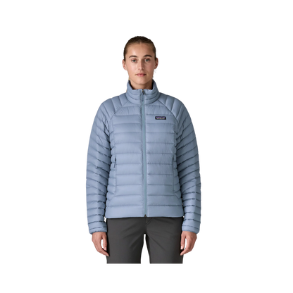 PATAGONIA WOMEN'S DOWN SWEATER JACKET - BARNACLE BLUE front view