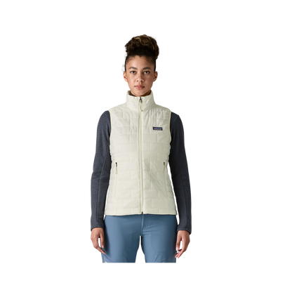 PATAGONIA WOMEN LIGHTWEIGHT NANO PUFF VEST - BIRCH WHITE