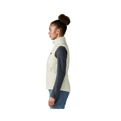 PATAGONIA WOMEN LIGHTWEIGHT NANO PUFF VEST - BIRCH WHITE side view