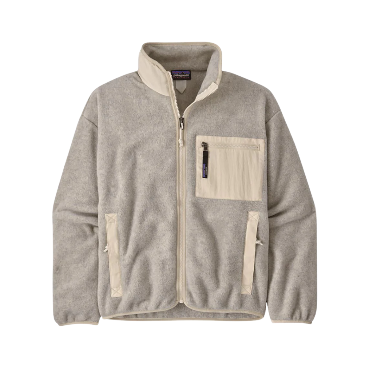 PATAGONIA WOMEN'S SYNCHILLA FULL ZIP JACKET - OATMEAL HEATHER
