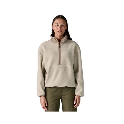 PATAGONIA WOMEN'S SYNCHILLA MARSUPIAL PULLOVER - SEA RUN PTTR RD front view