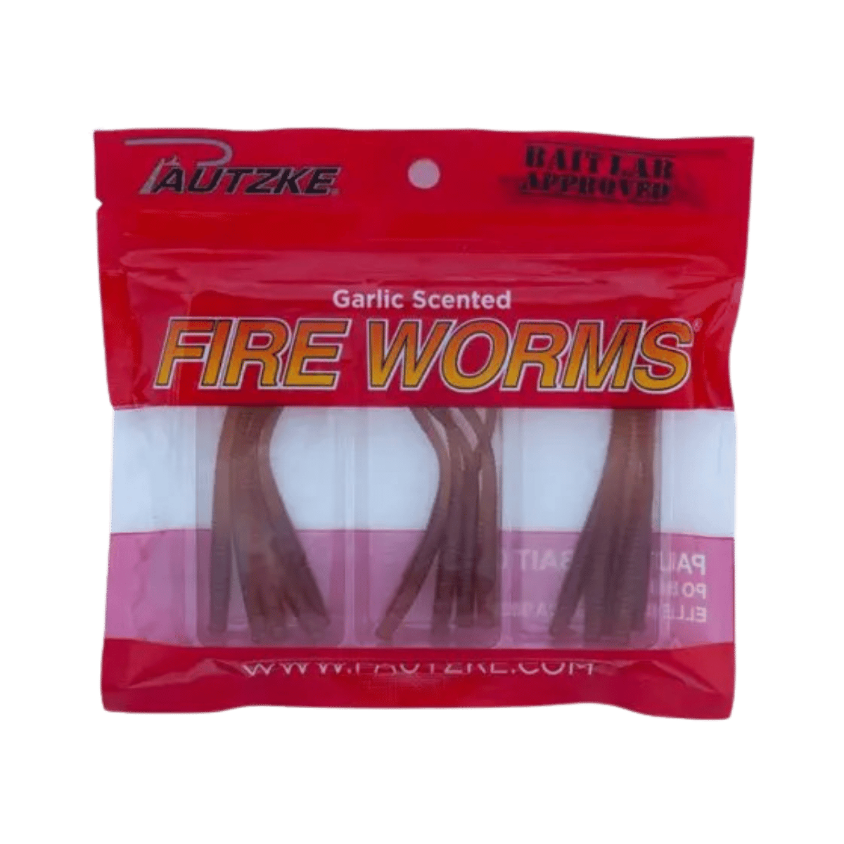 PAUTZKE BAIT FIRE WORMS – 2.7" (15CT) NATURAL 