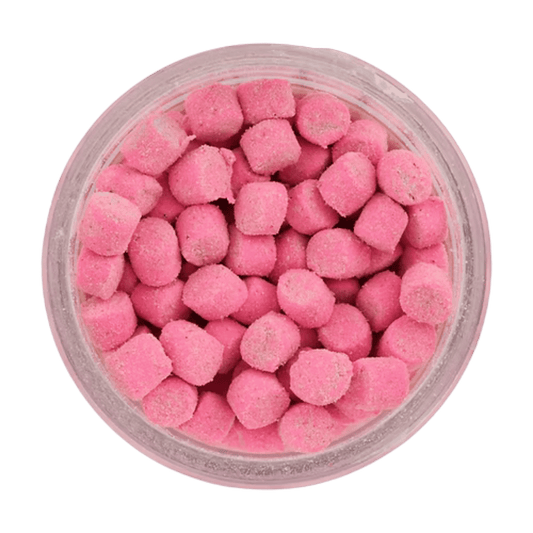 BERKLEY POWER BAIT CHROMA-GLOW CRAPPIE NIBBLES FISHING LURE GLOW PINK