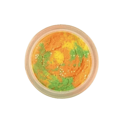 BERKLEY POWER BAIT GLITTER CHROMA GLOW DOUGH FISH LURE 1.75 OZ RAINBOW GLITTER - 2