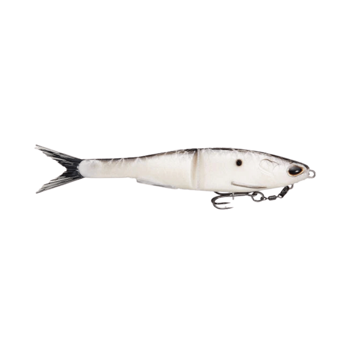 BERKLEY NESSIE SOFT GLIDE BAIT – 5 IN POWERBAIT SWIMBAIT FOR BIG FISH - BURNT BONE