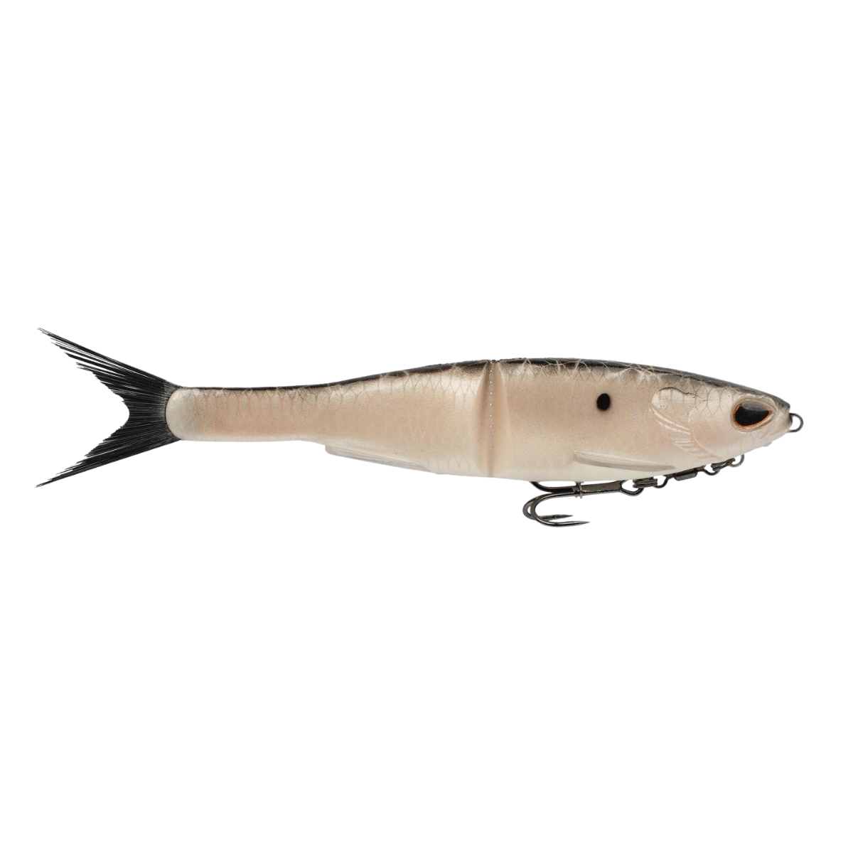 BERKLEY POWERBAIT NESSIE SOFT GLIDE BAIT – 7IN FISHING LURE - BURNT BONE
