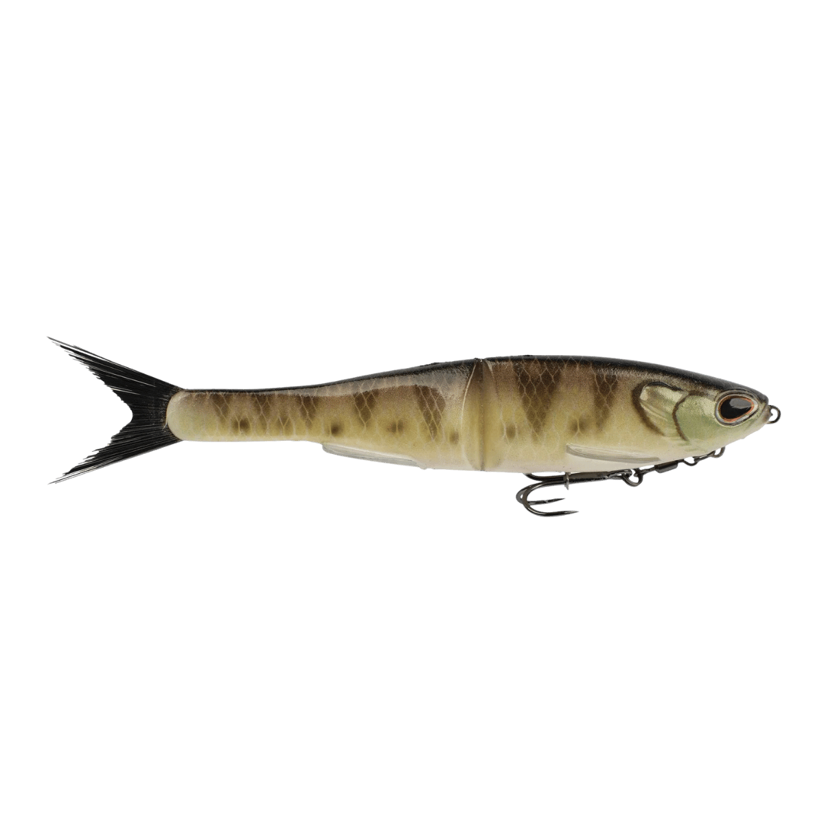 BERKLEY POWERBAIT NESSIE SOFT GLIDE BAIT – 7IN FISHING LURE - PERCH