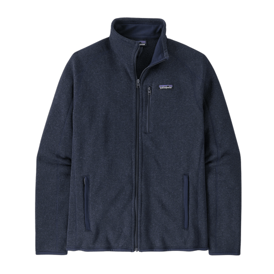 PATAGONIA MEN'S BETTER SWEATER FLEECE JACKET - NEW NAVY