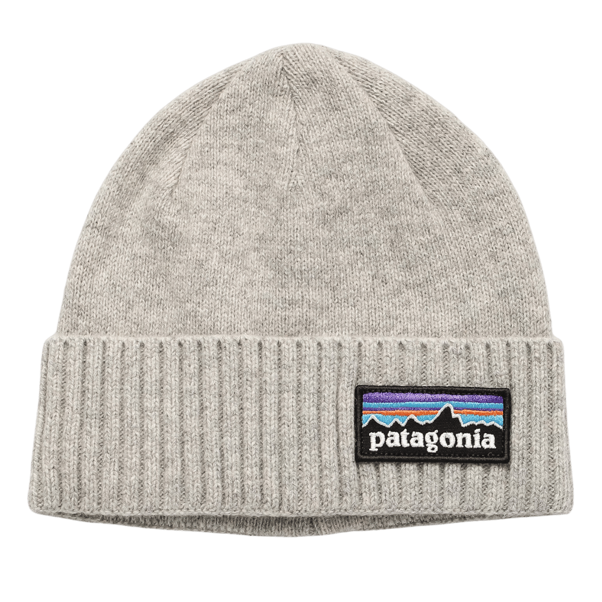 PATAGONIA BRODEO BEANIE LOGO - DFITER GREY